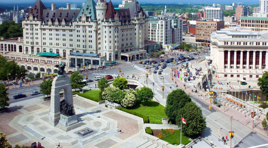 Wat zijn de populairste voertuigkeuzes op de luchthaven van Ottawa?